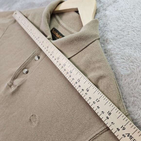 Timberland Weathergear Polo Shirt Logo Golf Short Sleeve (Measurement Photos) - Picture 7 of 10